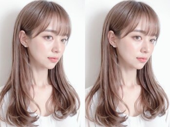 エーアイ 上石神井店(Ai)の写真/<フルハイライト+フルカラー¥9900>自然な立体感と透明感[上石神井/田無/men's/髪質改善/フェザーパーマ]