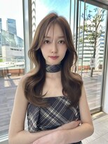 バイオレットジェム(Violet`jem)&nbsp;ロングレイヤーカット韓国ヘア2wayバングブリーチなしRI-76