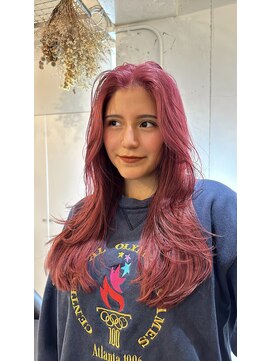 アンサム リリー(UNSOME Lille) レイヤー/ブリーチカラー/ピンク/ハイレイヤー