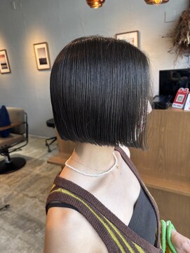 ヘアーループセラデザインワークス(Hair ruup Sela design works) 大人の艶タイトボブ