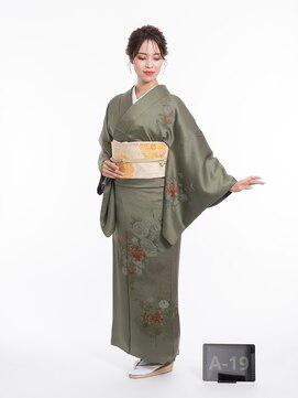 女性専用ヘアセットサロン バロック(BAROQUE) 訪問着レンタルＮｏ．Ａ-19