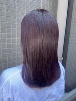 髪質改善ヘアエステサロン スロウ(SLOW by opsia)&nbsp;ブリーチ無し、カシスピンク♪♪