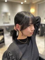 アルーシェ 新宿店(Alushe)&nbsp;結んで可愛い顔周りカット