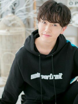 カバーヘア 上尾西口店(COVER HAIR) ■バイカラーネビージュ束感濡れ髪ウェーブ103上尾10代20代30代