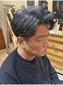 大人パーマ/ワンカールパーマ/メンズパーマ
