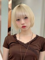 ロンドフルール 大宮東口(Lond fleur)&nbsp;ミニウルフレイヤーカット顔周りカット前髪カット韓国ボブ/大宮