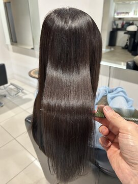 ノア(no_a) 【四条烏丸】髪質改善×やわらか縮毛矯正×カラー