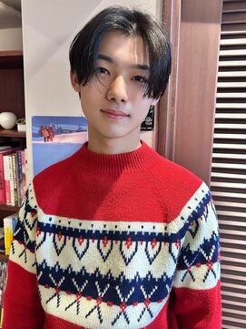 エンベロープス 中目黒(Envelopes) 失敗しないグレージュ×センターパート