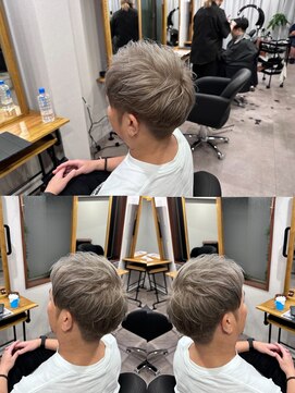 アフェクト 上大岡(affect) 刈り上げセンターパート/波巻きツイストスパイラル/上大岡