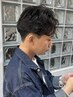 【中原指名限定】メンズカット+ニュアンスパーマ￥13000#名古屋#メンズパーマ