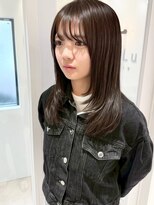 リル 四条河原町(LiLu)&nbsp;ミディアムパーマレイヤーパーマウェーブパーマ小顔パーマ