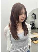 シラフ(SHIRAF)&nbsp;マロンベージュ×ハッシュカット！