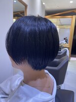 アピッシュ 国分寺(apish) ストレートパーマでも丸みのあるショートに!