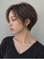 ローカル 飯田橋(Local)&nbsp;大人可愛い20代30代40代50代小顔　ショートボブ丸みカット