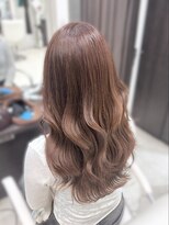 プランタン フォー ヘアー(printemps FOR HAIR)&nbsp;八重畑担当/ワンカラー/オレンジブラウン