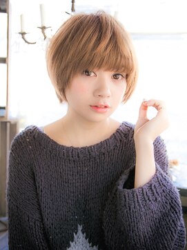 リリアン 表参道(relian) カットで小顔☆ナチュラル可愛いショートボブ♪