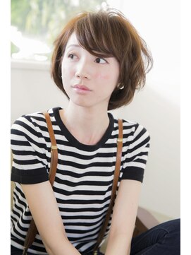 髪質改善ヘアエステ ブリスク(Brisk) やわらか透明感☆可愛すぎないカジュアルボブ
