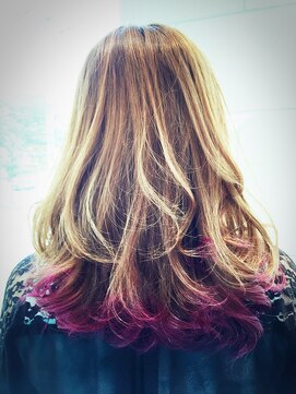 ヘアサロン ハーツ(hair salon HEARTS) ラベンダーグラデーション