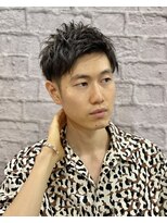 グレイスフルバーバー 赤坂見附店&nbsp;【赤坂/理容室/ビジネスヘアー】ナチュラル束感ショート