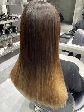 ジンジャー(GINGER) 髪質改善×トリートメント×艶髪×サラ髪