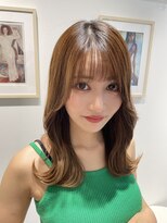 ロンド ストラーダ 心斎橋(Lond strada)&nbsp;セクションカラーペールベージュ