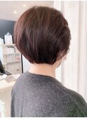 福山 丸みショートヘア/ショートボブ/ベリーショート人気Caary