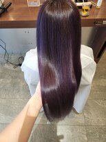 エイクス ヘア デザイン×美髪クリニック 千葉(AQs hair design) バイオレットカラー！