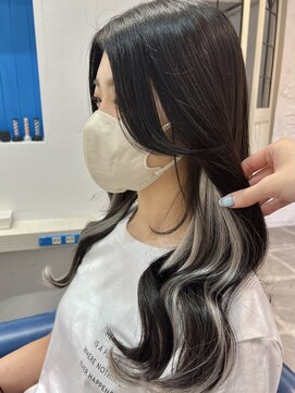 ウーロス(uros.) 【SENA】インナーホワイトベージュ シールエクステ シルバー