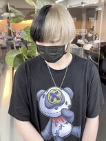 ディア(.eer)&nbsp;【.eer/ディア】ショートウルフ/ツートーン/心斎橋