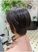 学生ショートヘア