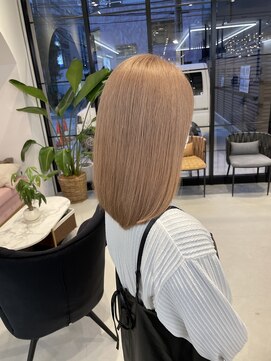 サンド 大阪梅田(sand) @eri_sand_［大阪梅田駅/ココアベージュ/黒髪］