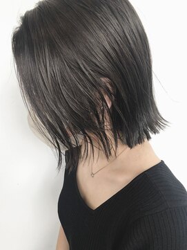 マイレ(maile) 【maile】切りっぱなし×モノトーングレー