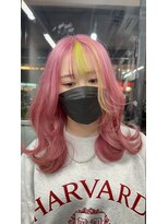 セレーネヘアー(Selene hair) Pale Pink × Neon Pink
