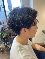 アントワープトーキョー(antwerp TOKYO)&nbsp;『力石サトシ』波巻き束感ショートツーブロックマッシュ