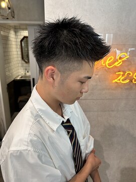 ゼスト クレス(ZEST Cres) 【立川CRES吉岡俊】ツーブロックスパイキーショート