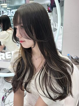 レディアル 渋谷(REDEAL) ワンホンヘア/韓国ヘア/前髪[レイヤーカット/渋谷]