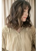 □グレージュアッシュハイライトこなれヘア306浦和20代30代40代