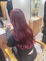 チェレ オレ 新金岡店(Chere ore)&nbsp;レッドカラー/赤髪/髪質改善カラー/ダブルカラー