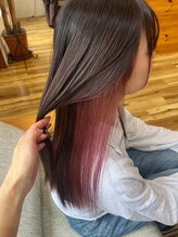 キリン (HAIR DESIGN Kirin) インナーカラー♪