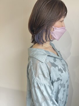 ミリ 久留米(miri..) NOBU/インナーカラー/久留米/ブリーチ