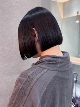 ロンド 表参道店(Lond) ◇ボブ 縮毛矯正 顔周りカット 表参道 髪質改善