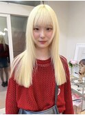 抜きっぱなしブロンド / レイヤーカット