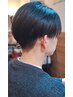 メンズ限定)カット+(頭皮スッキリ)炭酸シャンプー+眉カット￥5500