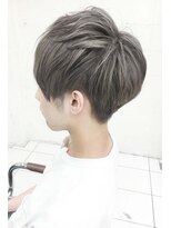 デイズ(days)&nbsp;アッシュブラックツーブロックマッシュショート　ダークアッシュ