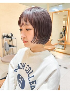 モリオ フロム ロンドン サッポロファクトリー店(morio FROM LONDON) 【morio札幌】札幌ボブ ぱつっと丸みショートボブ