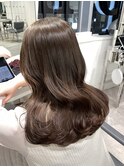 アッシュブラウン チョコレートブラウン 透明感カラー