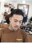 オールバック　スリックバック