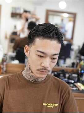 ザ チョップ ショップ ハラジュク(THE CHOP SHOP HARAJUKU) オールバック　スリックバック