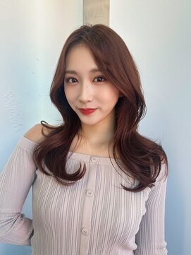 マインバイアフロートギンザ(MYNE by AFLOAT GINZA) 韓国くびれヘア/流れる顔まわりレイヤー/銀座