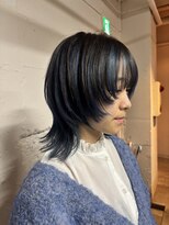 トクテ 吉祥寺(tokute)&nbsp;グレージュカラー/ボブウルフ/黒髪/ココアベージュ